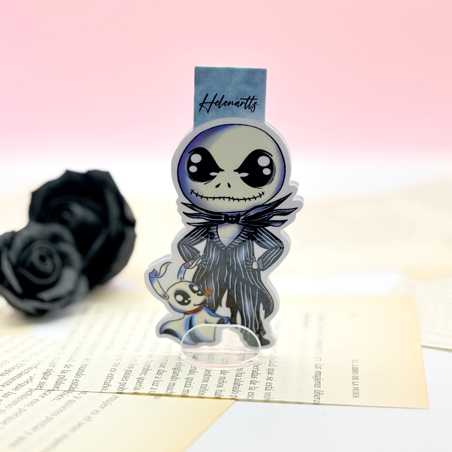 Ursula's magnetic bookmark.