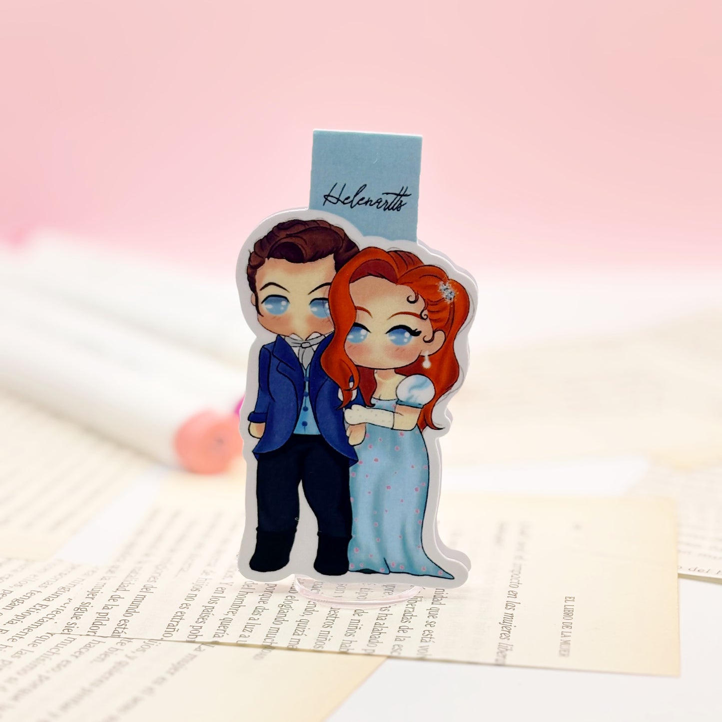 Marcapáginas Magnético Penelope & Colin - Bridgerton
