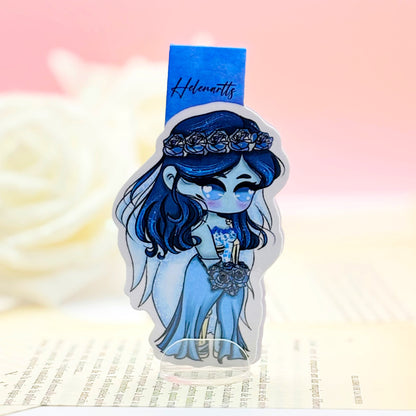 Ursula's magnetic bookmark.