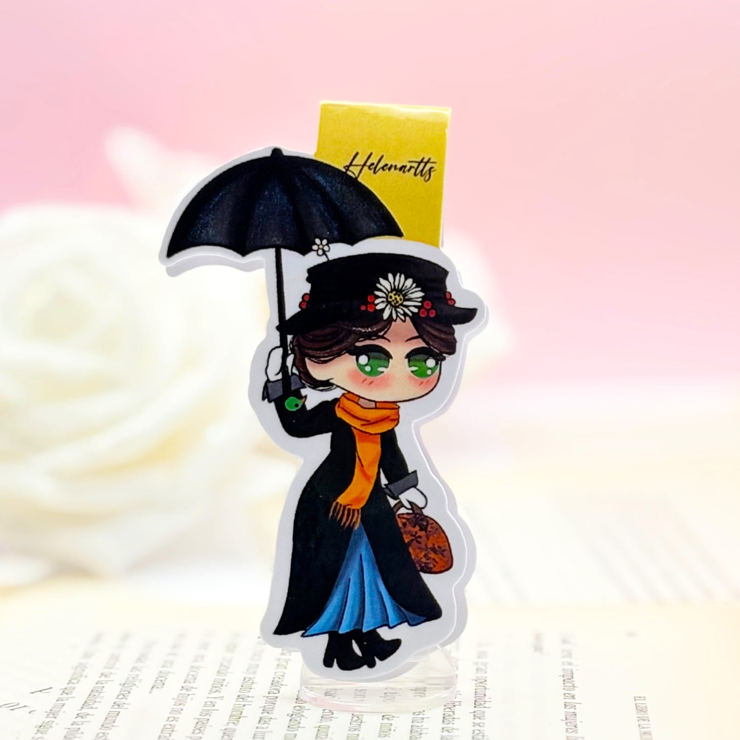 Marcapáginas magnético de Mary Poppins