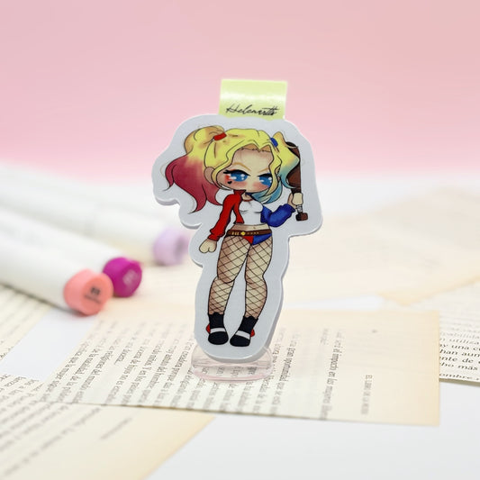 Harley Quinn magnetic bookmark - DC.