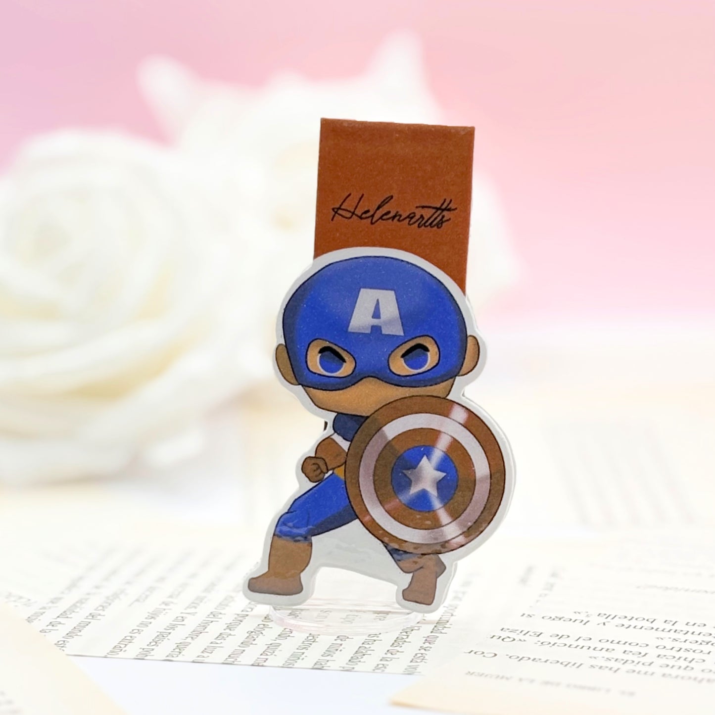 Captain America Magnetic Bookmark - Marvel.