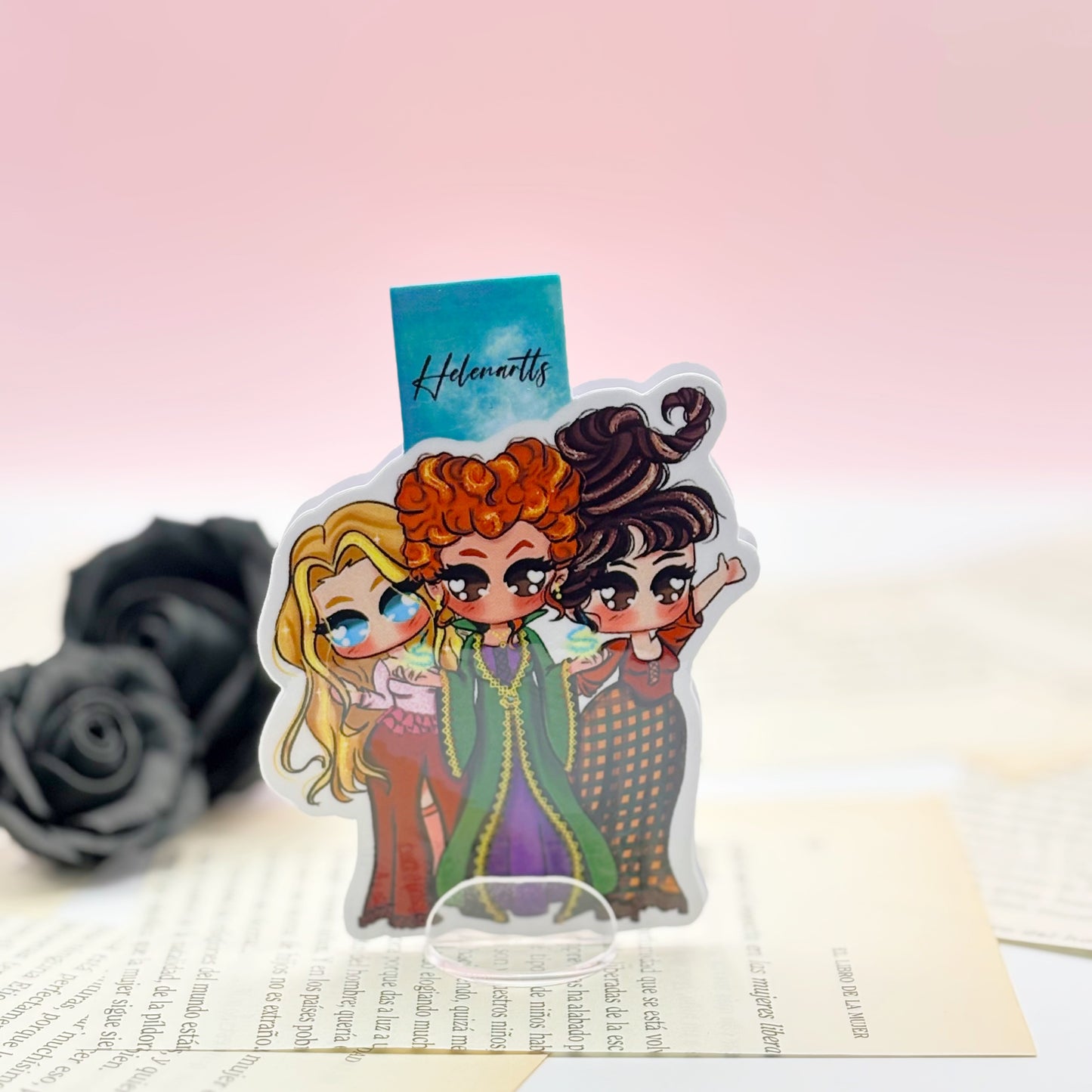Ursula's magnetic bookmark.