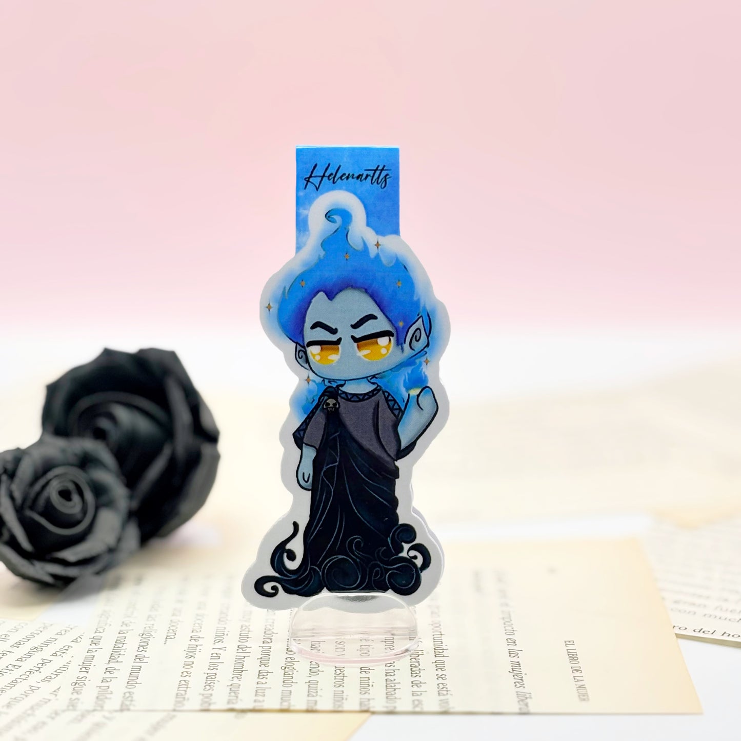 Ursula's magnetic bookmark.