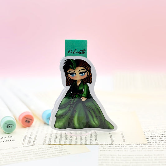 Scarlett O'Hara Magnetic Bookmark - Gone with the Wind